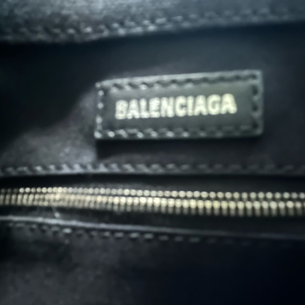 NWT Balenciaga Black Mini Bag with Logo - Picture 7 of 7